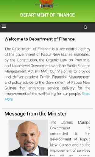 Department of Finance PNG 1