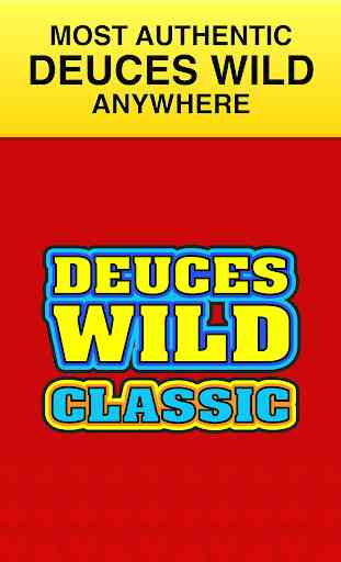 Deuces Wild Classic - Casino Vegas Video Poker 2