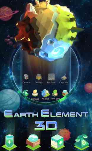 Earth Element 3D Theme 3