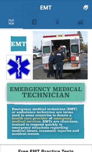 EMT Tests - Emergency Prep 1