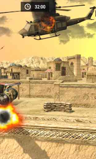 Free Squad Firing :Gun Desert Shooter Battleground 3
