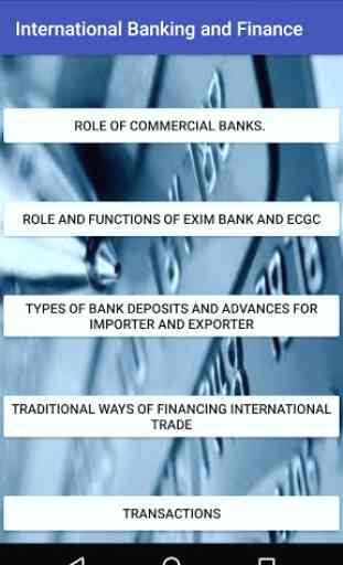 International Banking and Finance 2
