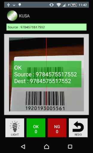 KUSA - Barcode verification check 4