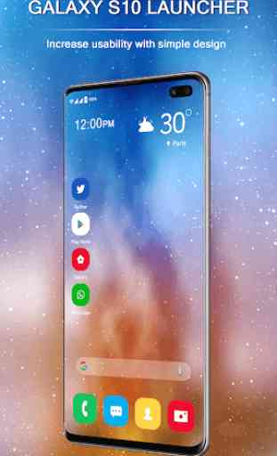 Launcher Galaxy S10 Style 2