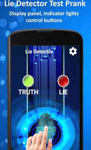 Lie Detector : Fingerprint Lie Detector Prank 2