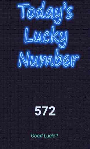Lucky3&4!GoodLuckNumbers 2