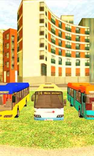 Luxury City Coach Bus Driving Simulator Game 3D 3