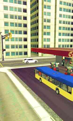 Luxury City Coach Bus Driving Simulator Game 3D 4