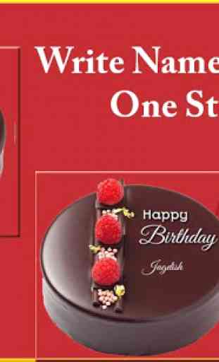 Name On Birthday Cake 2019 - Stylish Name On Cake 2