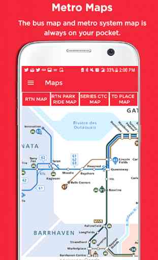 Ottawa Metro & Bus Tracker 3