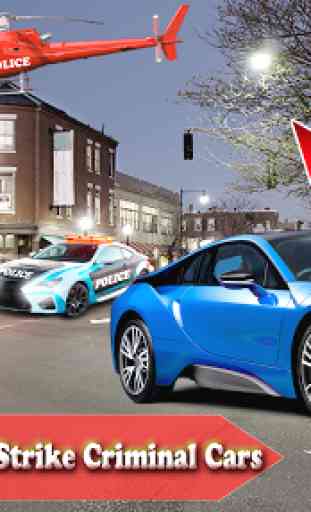 Police Car Pursuit in City : Crime Racing 2019 1
