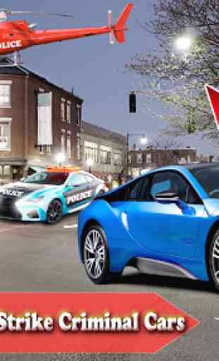 Police Car Pursuit in City : Crime Racing 2019 4