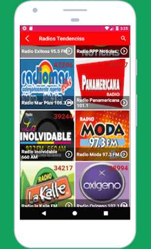 Radio Peru App - Radio FM Peru + Online Radio Free 3