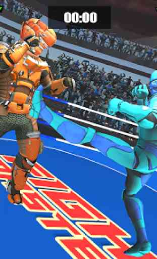 Robot Ring Fighting SuperHero Robot Fighting Game 2
