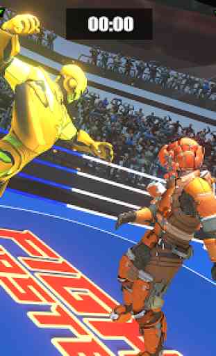 Robot Ring Fighting SuperHero Robot Fighting Game 3