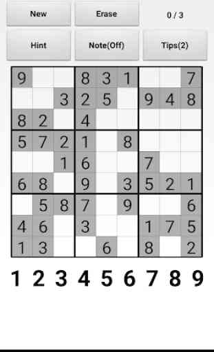 Sudoku puzzle classic games free 1