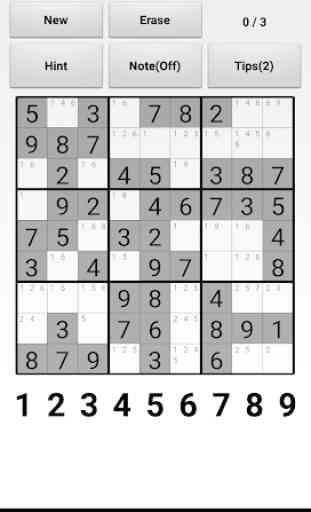 Sudoku puzzle classic games free 2