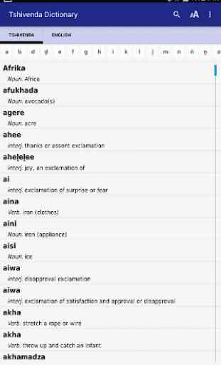 Tshivenda Dictionary 1