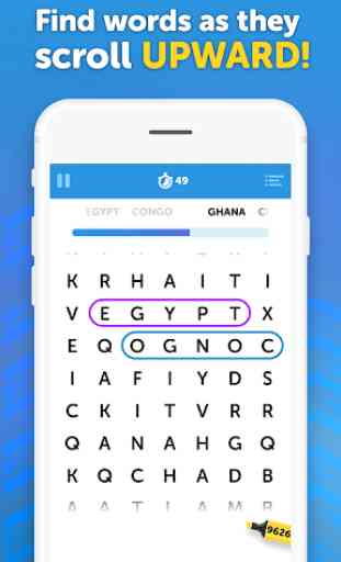 UpWord Search - Scrolling Word Search Puzzle Game 1