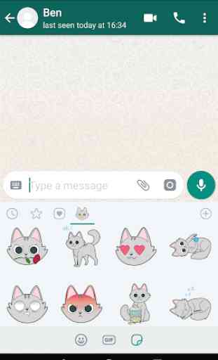 Yuchi The Cat - Stickers for Whatsapp 4