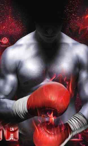 Boxing Punch Hero Keyboard Theme 1