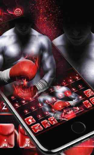 Boxing Punch Hero Keyboard Theme 3