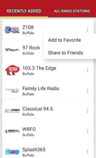 Buffalo Radio Stations - USA 2