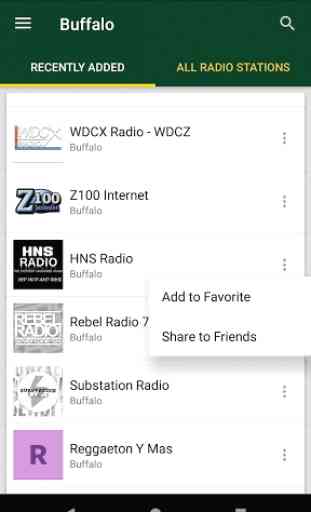 Buffalo Radio Stations - USA 1