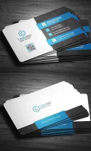 Business Card Maker - Free Business Card Templates 1