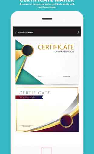 Certificate Maker - Certificate Templates 3
