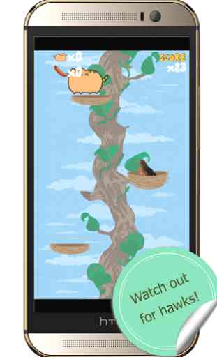 Clumsy cat on tree (Pusheen game) 2