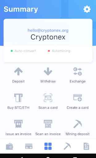 Cryptonex & Bitcoin Wallet. Buy, exchange crypto 2
