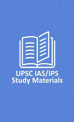 Free UPSC IAS/IPS Study Materials 1