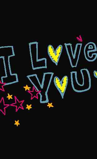 I LOVE YOU Stickers 4