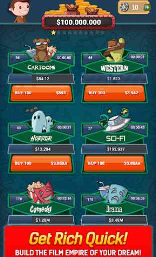 Idle Film Empire: Idle Clicker Game Tycoon Manager 2
