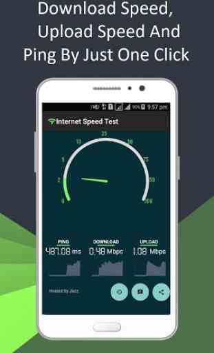 Internet Speed Test - Check Wifi, 3G & 4G speed 3