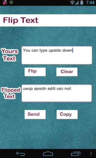 Inverted Flip Text Maker – Text Mirror Effect 3