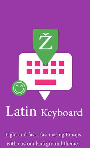 Latin English Keyboard  : Infra Keyboard 1