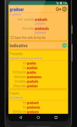 Learn Spanish grammar and verb conjugation 2