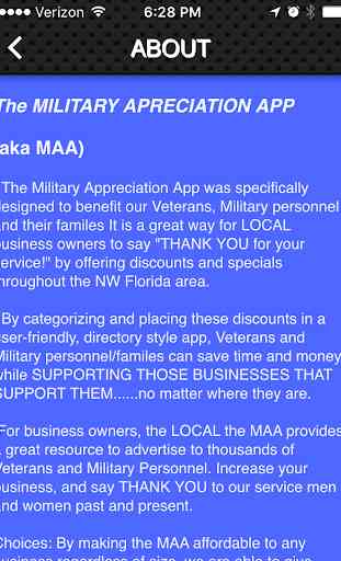 Military Appreciation App 2