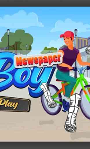 Newspaper Boy - Relive 90's Old school game 1