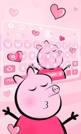 Pink Piggy Oink Keyboard 2