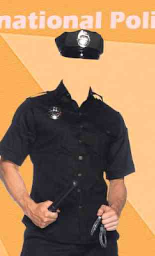 Police uniform Photo Editor : police man dresses 2