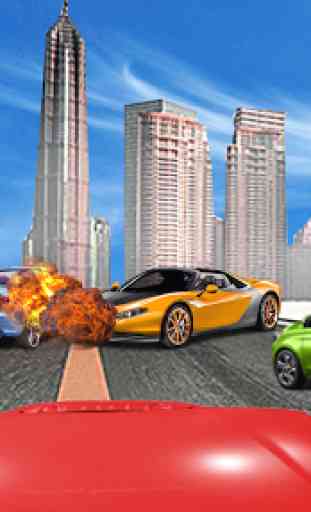 Race Car in Extreme Traffic : Car Racing  Game 4