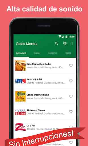 Radio México - Estaciones en Vivo Gratis 4