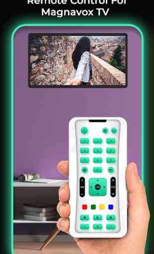 Remote Control For Magnavox TV 2