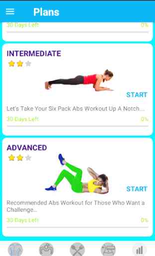 Six pack abs 60 Days Challenge: Healthy and fit 4