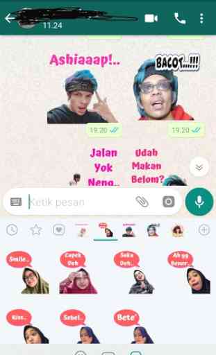 Sticker WA Youtuber Indonesia 2019 WAStickerApps 3