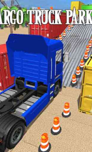 US Semi Big Cargo Truck Parking 3D 2019 2