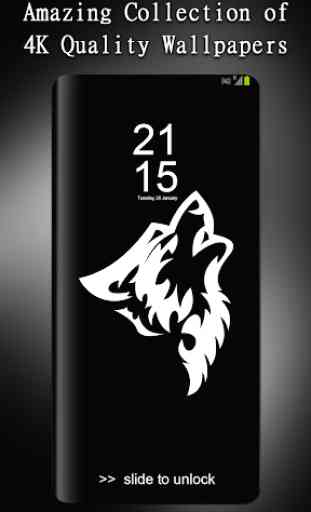 Wolf: Lock Screen Wallpaper 1